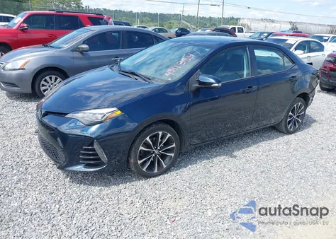 2018 Toyota Corolla Se from USA, damaged, VIN 5YFBURHE0JP768070